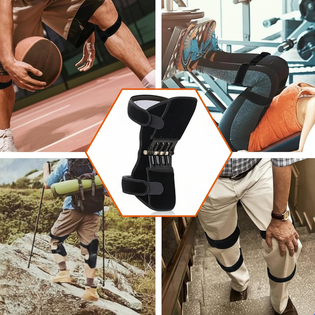 Spring Force Knee Pads