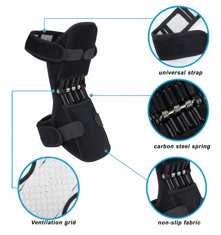 Spring Force Knee Pads
